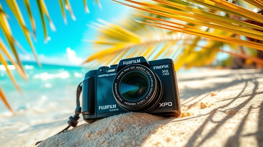 caméra étanche prête pour l'aventure