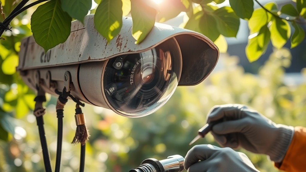 liste de contrôle pour l'inspection de la connexion de la caméra