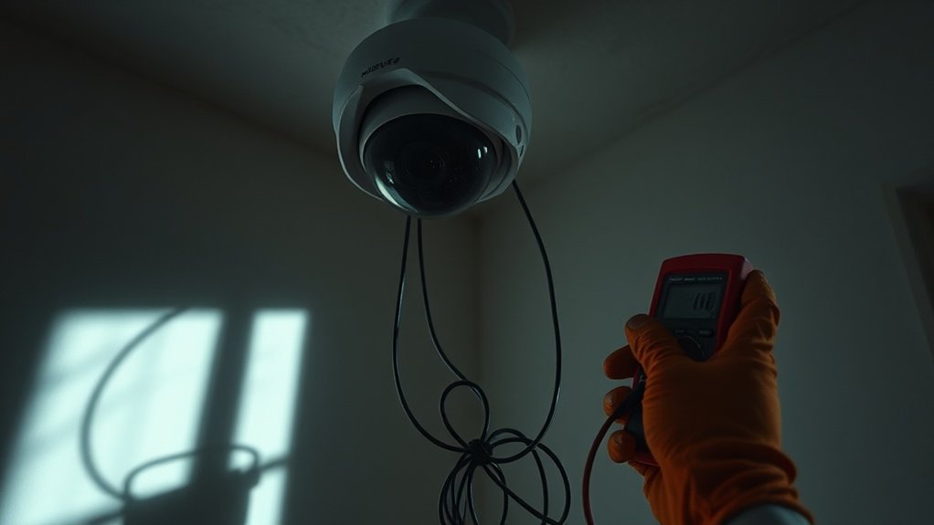 vérifiez les indicateurs d'alimentation