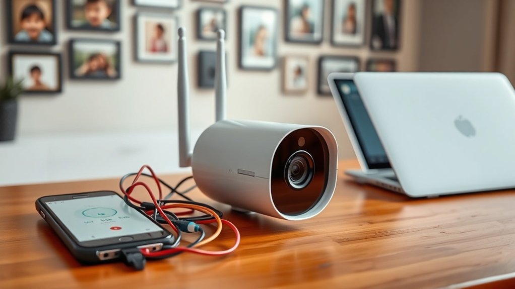 Configurer une caméra IP sans fil