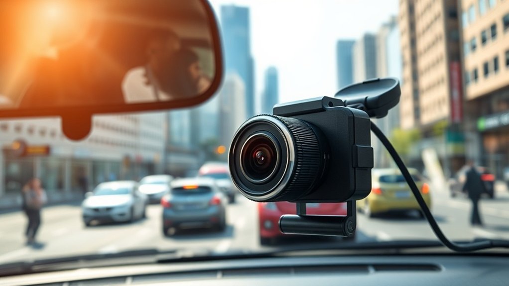 preuves de dashcam pour l'assurance