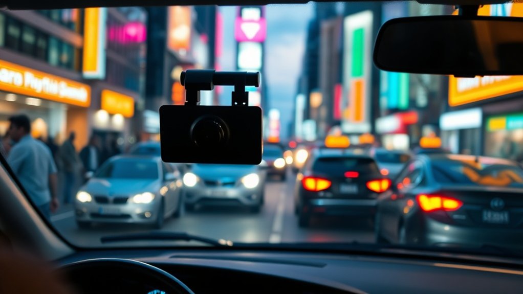 Les dashcams améliorent la sécurité des transports