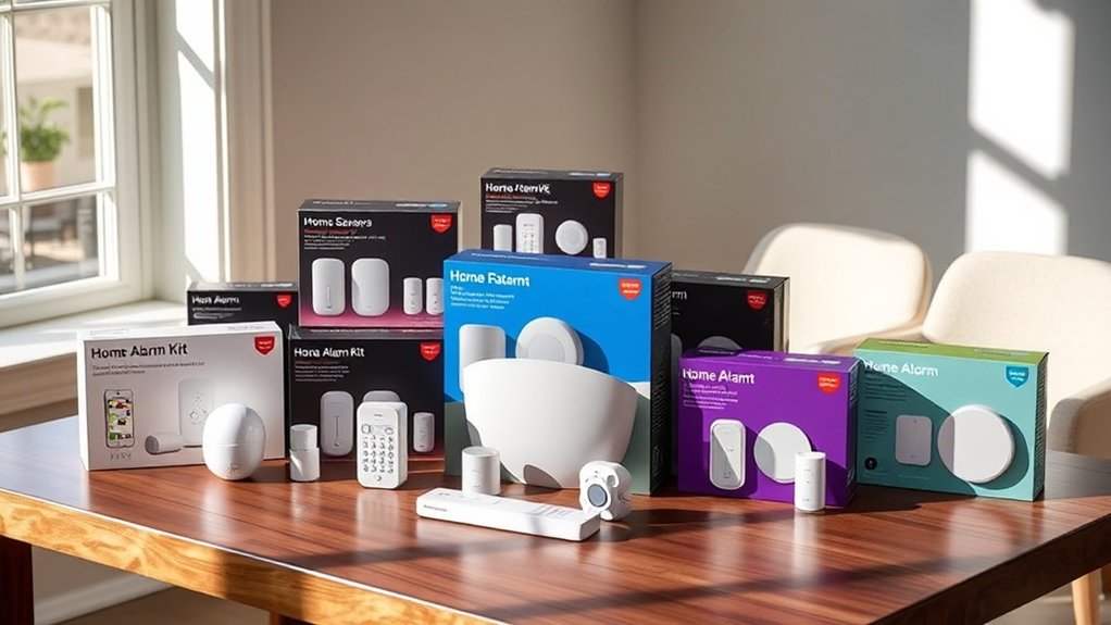 essentiels du kit d'alarme domestique