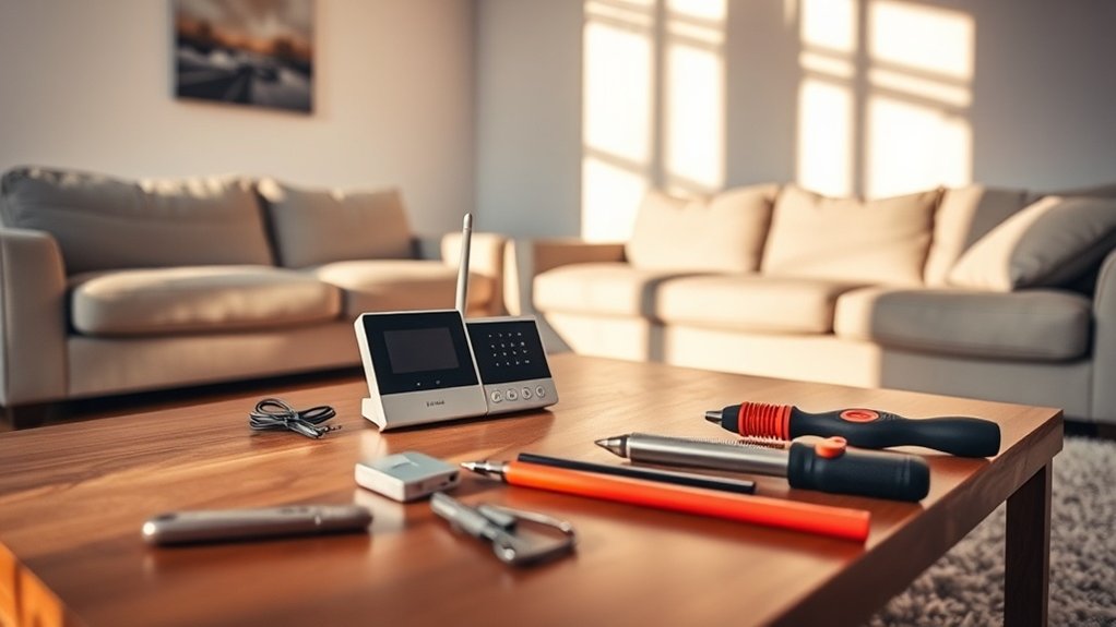 préparation et évaluation de l'installation