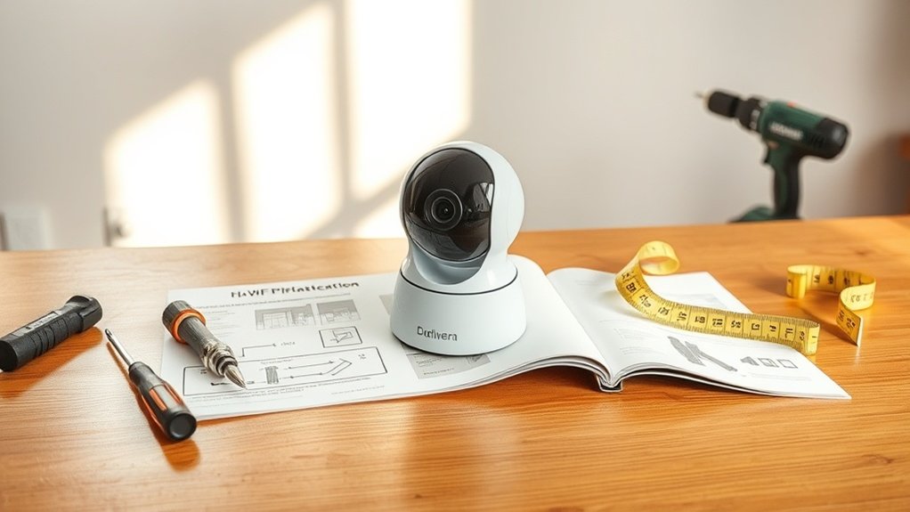 étapes de préparation à l'installation décrites