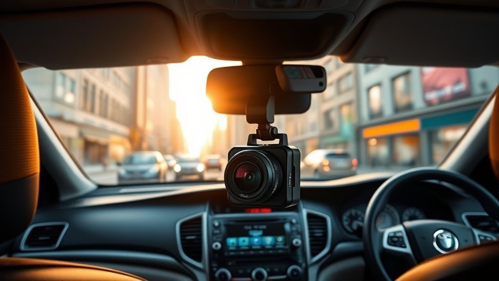 caractéristiques clés des dashcams