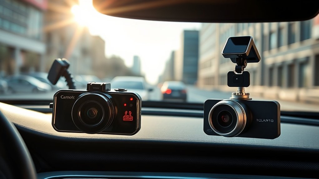 caractéristiques clés pour les dashcams