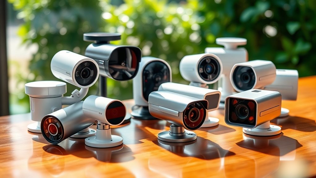 caractéristiques clés pour les caméras d'extérieur