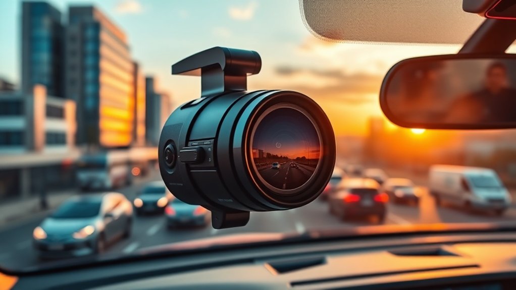 caractéristiques clés des dashcams