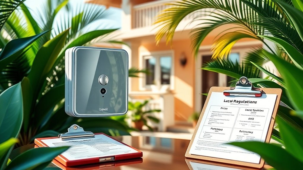 réglementations locales des systèmes d'alarme