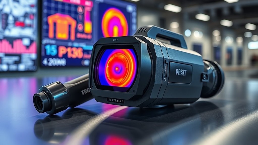 caractéristiques modernes de la caméra thermique