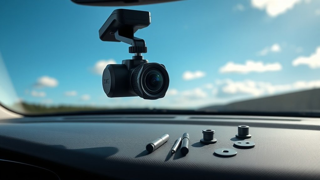 astuce d'installation optimale de dashcam