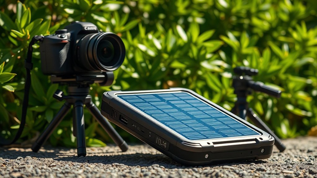 caractéristiques de la batterie solaire portable