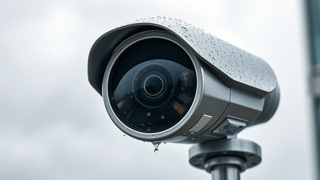 technologie de surveillance résistante à la pluie