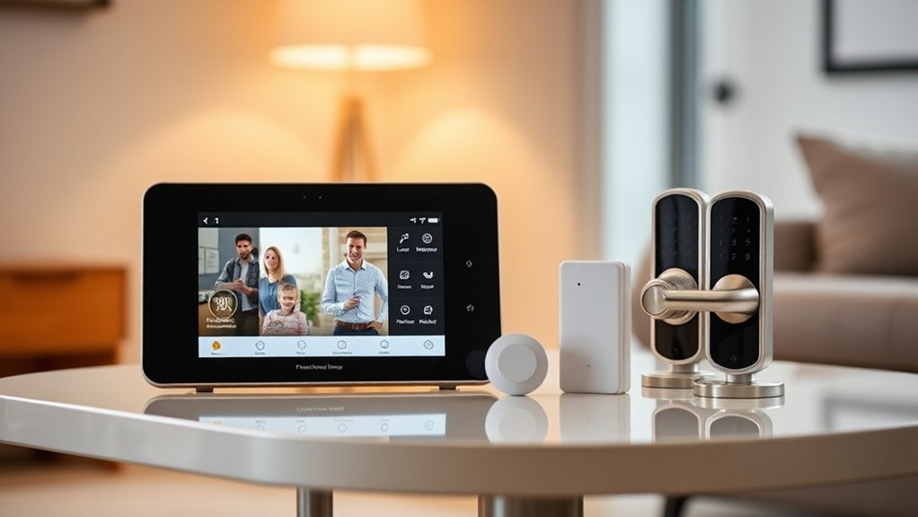 caractéristiques de l'alarme de maison intelligente