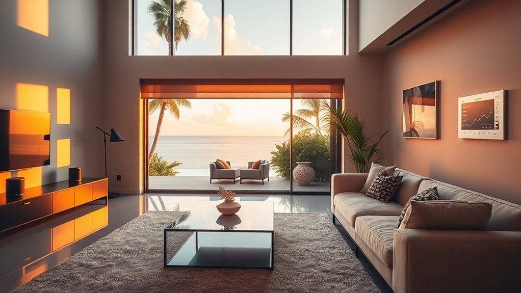 automatisation de sécurité domestique intelligente