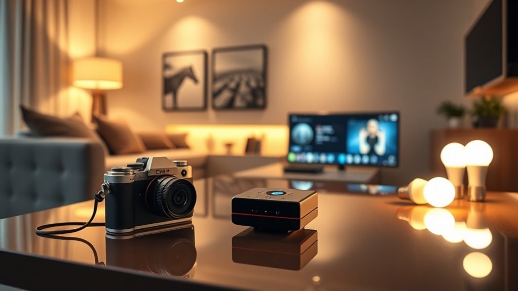 intégration de la sécurité domestique intelligente