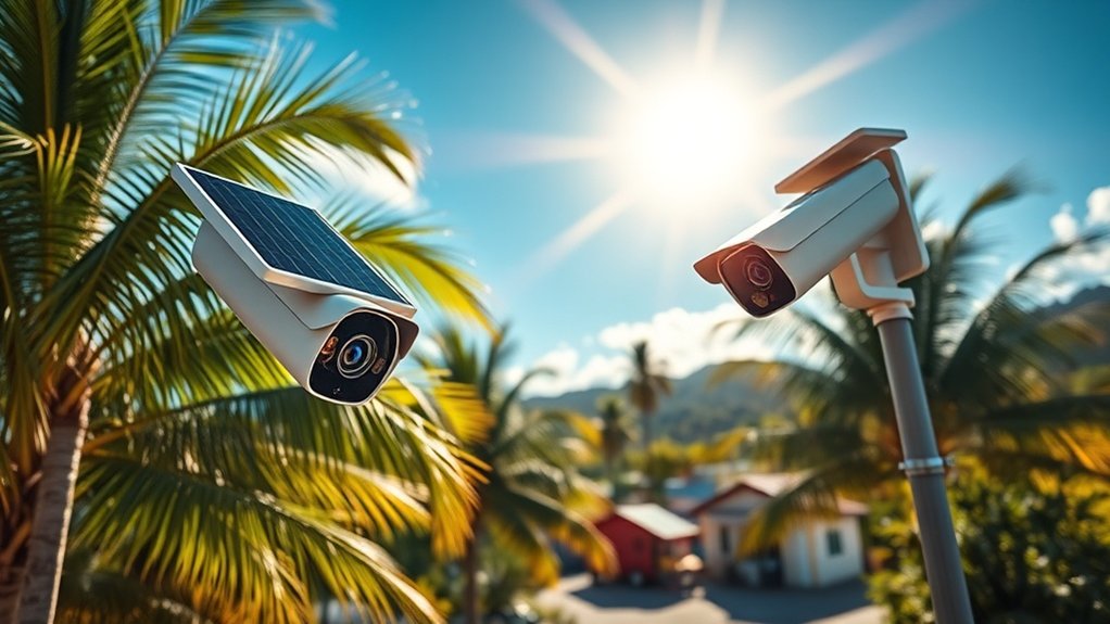 les avantages de la caméra de sécurité alimentée par énergie solaire