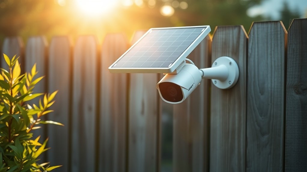 avantages de la surveillance alimentée par énergie solaire