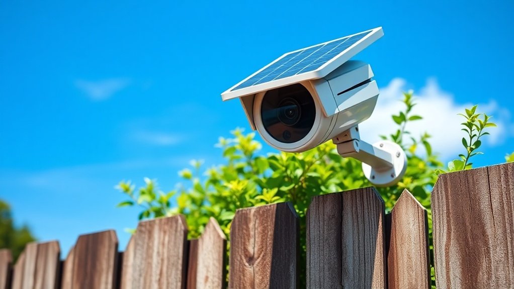 avantages de la vidéosurveillance alimentée par énergie solaire