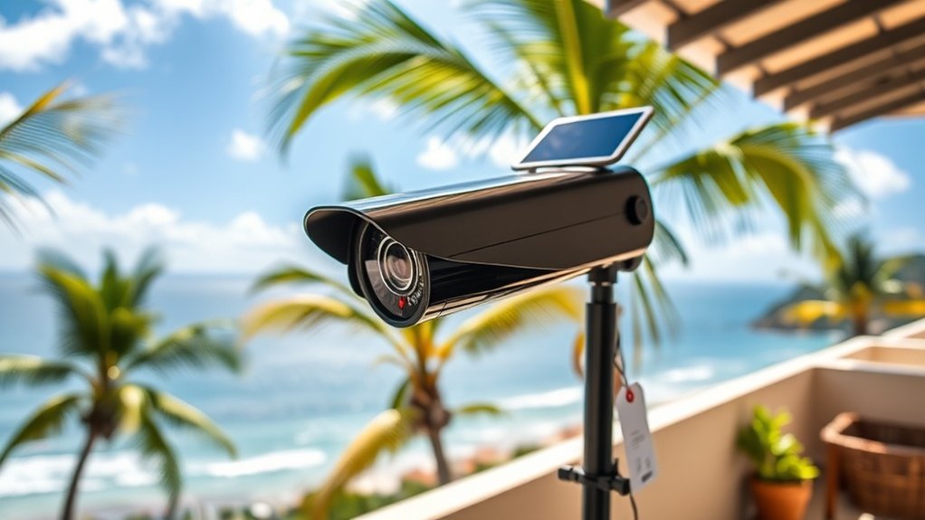 prix des caméras de surveillance solaires