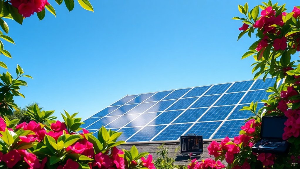 conseils d'entretien du système solaire