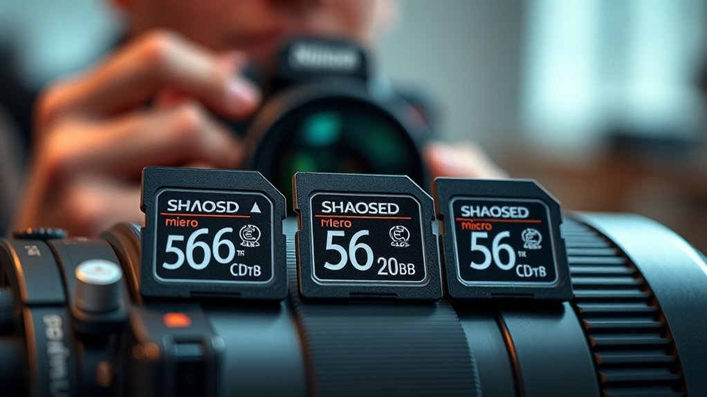 classe de vitesse importance photographie