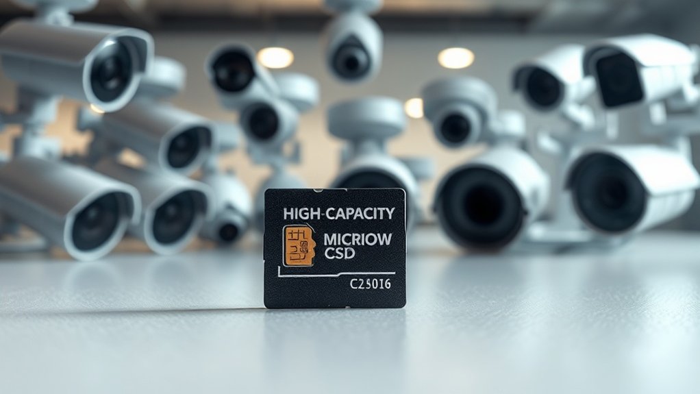 capacité de stockage pour la surveillance