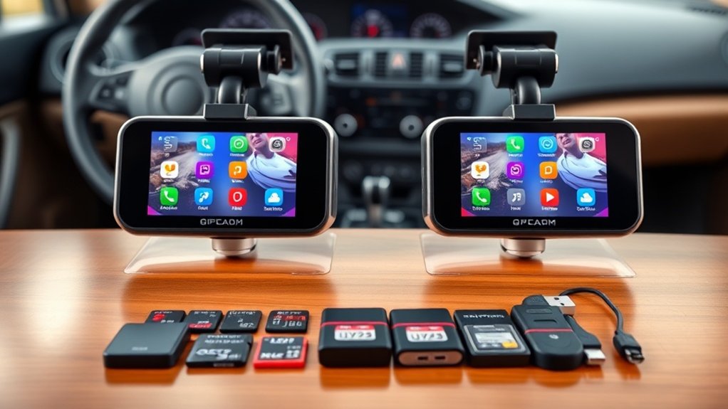 options de stockage et gestion