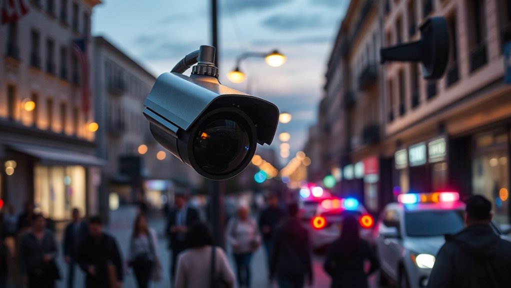 Les caméras de surveillance dissuadent la criminalité