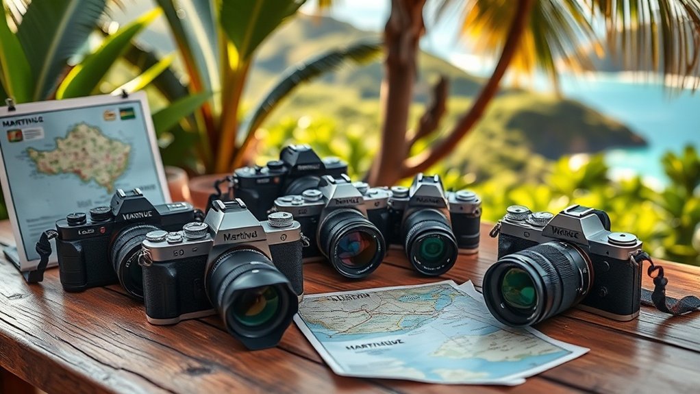 types d'appareils photo pour la photographie de voyage