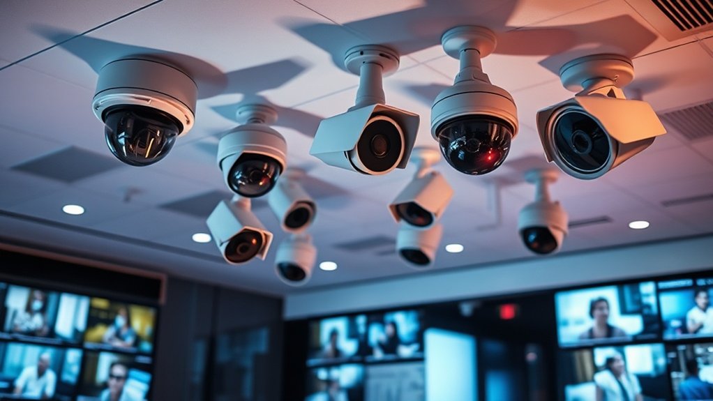 types de caméras de surveillance