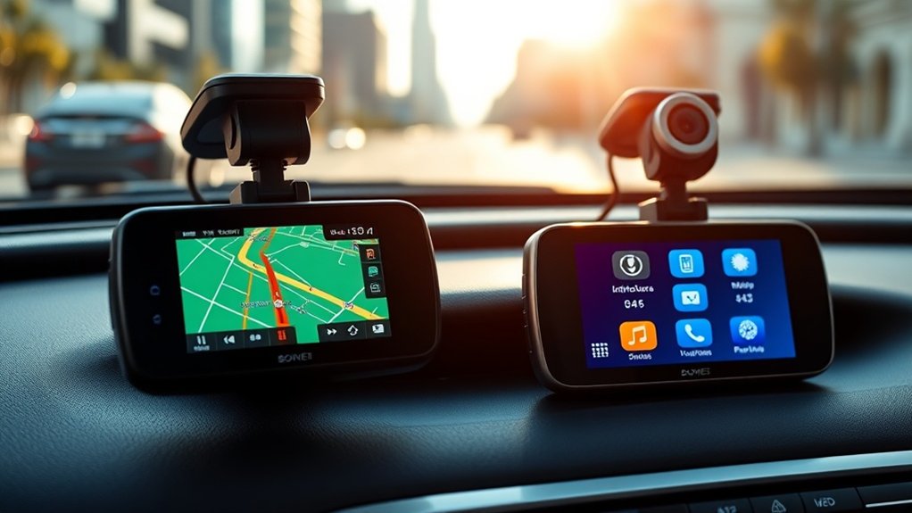 interface de dashcam conviviale
