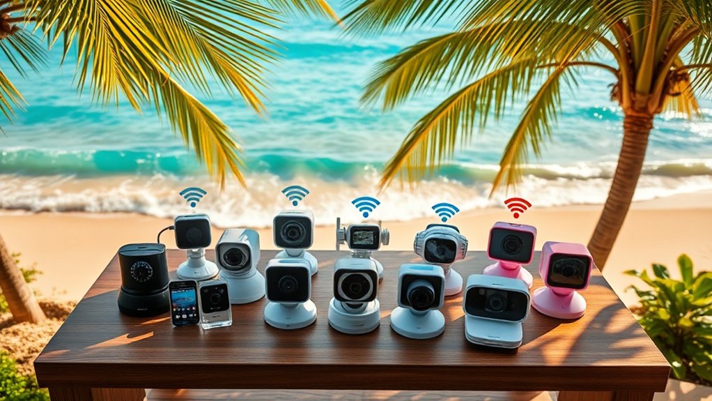 comparaison de prix des caméras wifi