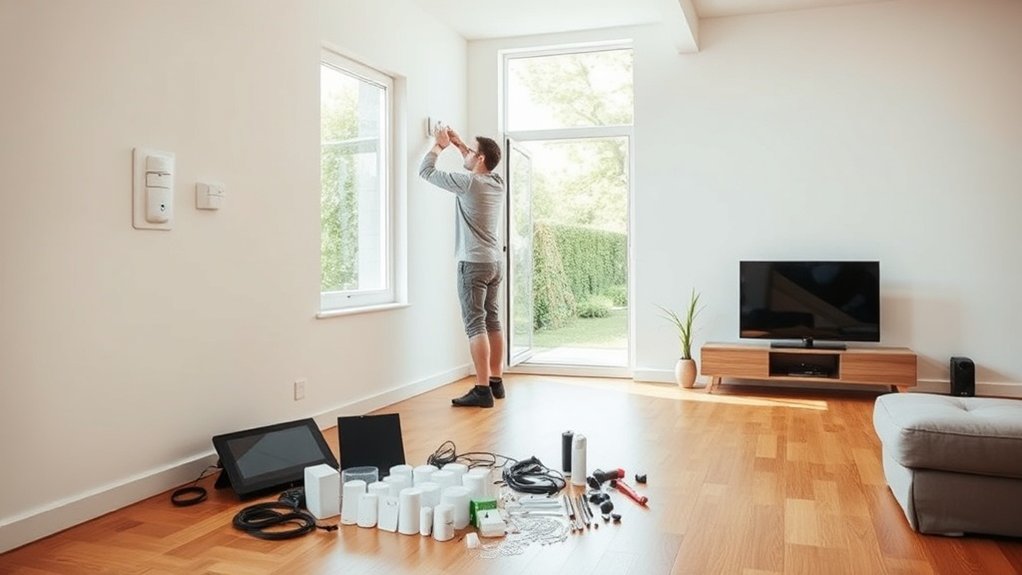 avantages du système d'alarme sans fil